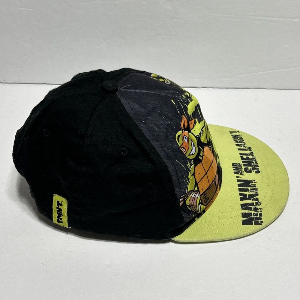 TMNT Nickelodeon Kids/Youth Ages 8-14 Hat Snapback Teenage Mutant Ninja Turtles - Picture 3 of 9